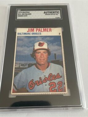 1979 Hostess #11 Jim Palmer (MINT) SGC Authentic